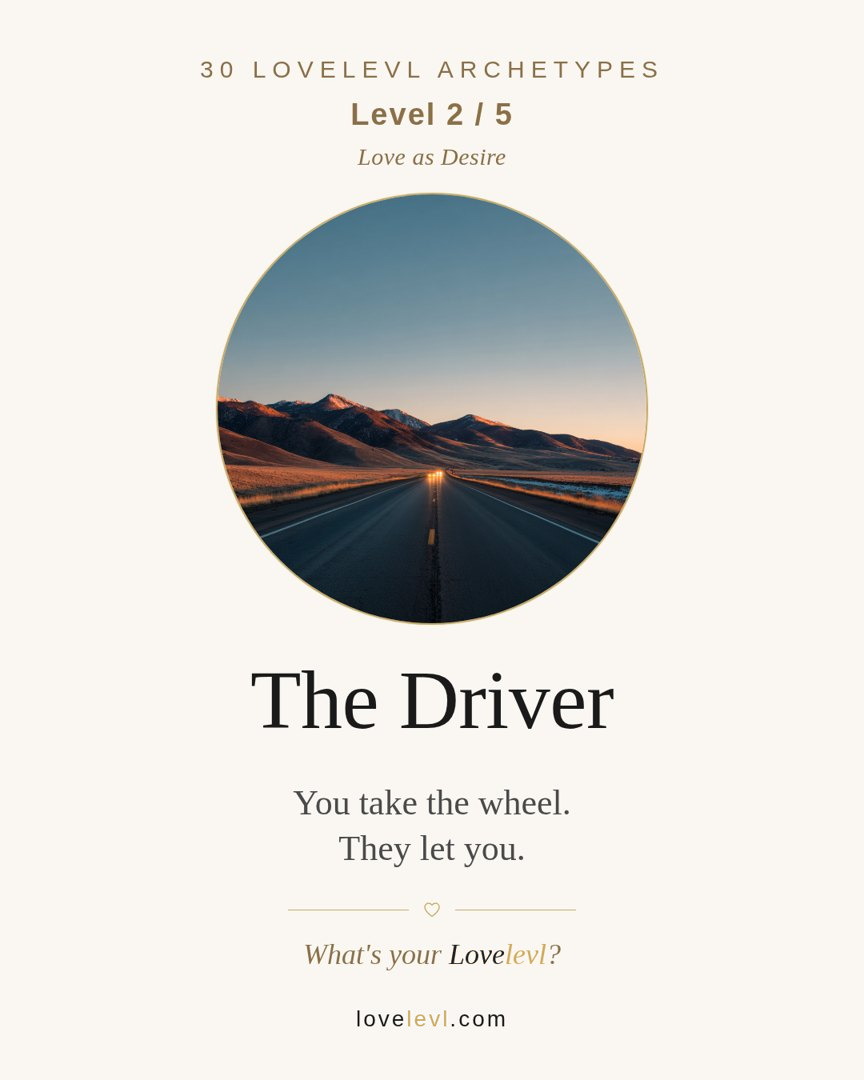 The Driver archetype card