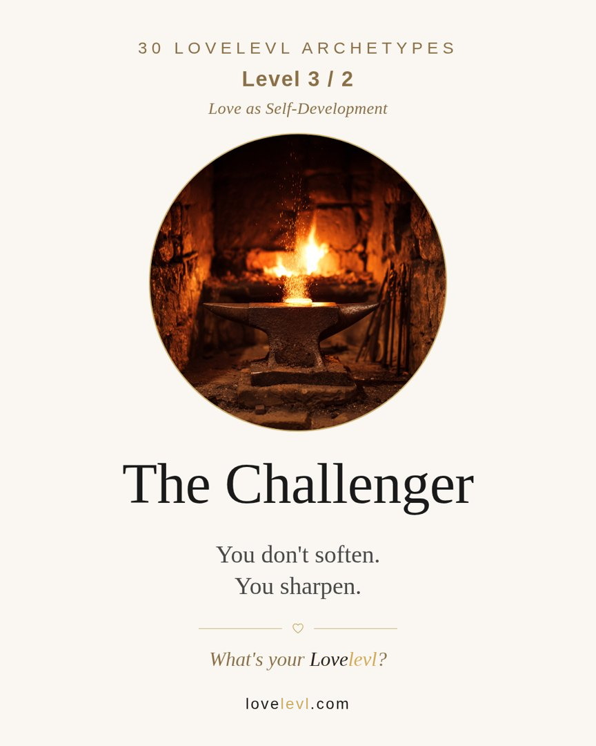 The Challenger archetype card