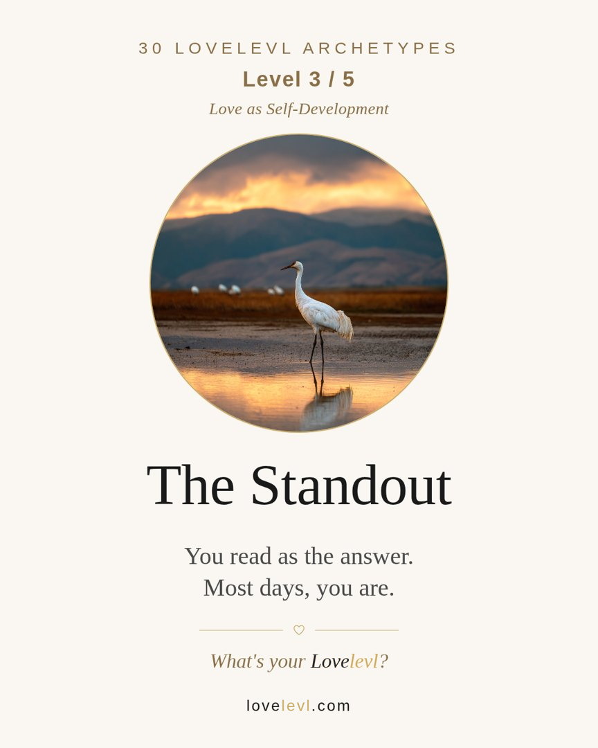 The Standout archetype card
