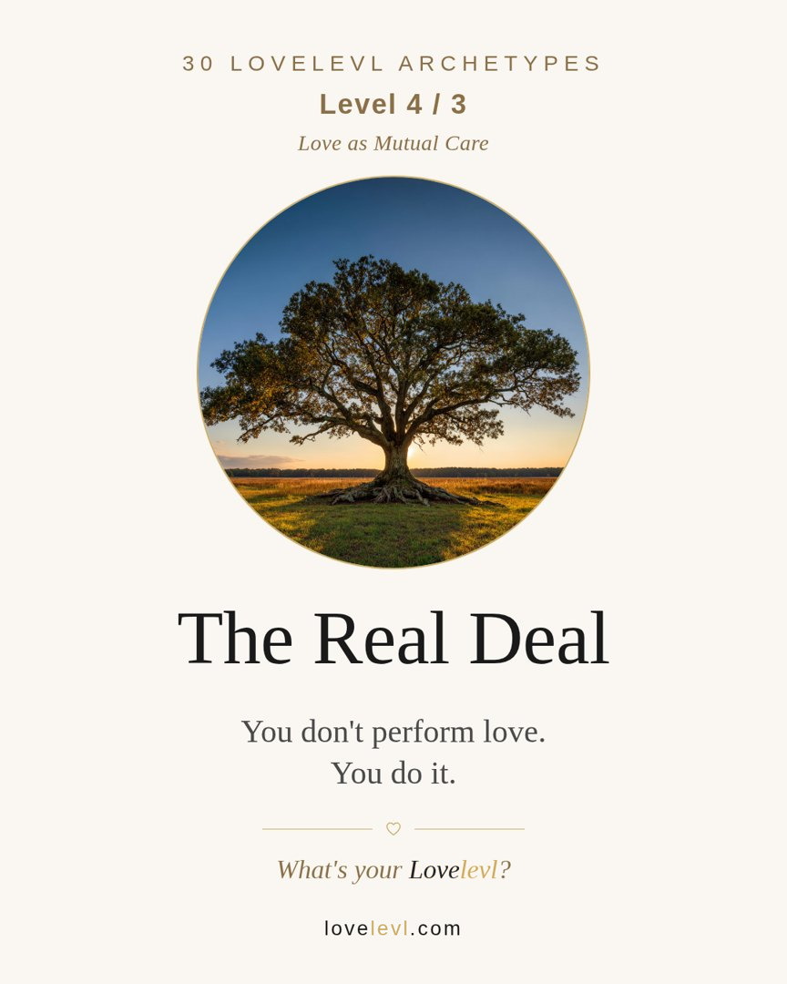 The Real Deal archetype card
