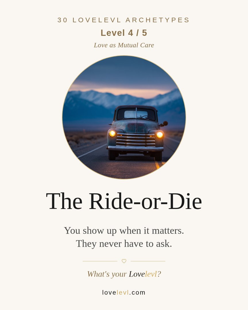 The Ride-or-Die archetype card